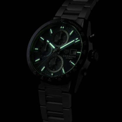 TAG HEUER CARRERA CHRONOGRAPH , expensive watch ( store article )