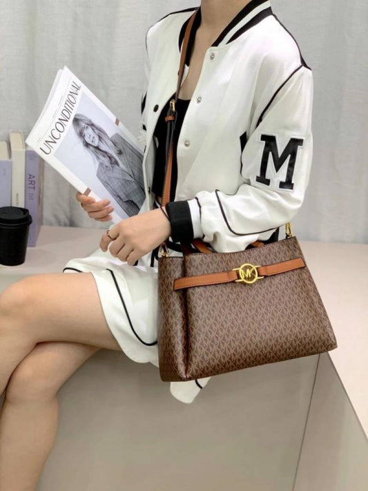 MICHAEL KORS emilia signature stachel bag (store article)